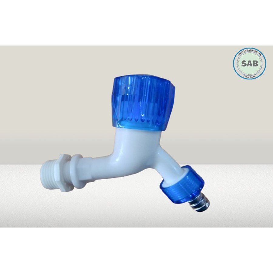 Kran Taman PVC 2 Way ONO Putar Anti Bocor – Kran Air PVC Outdoor