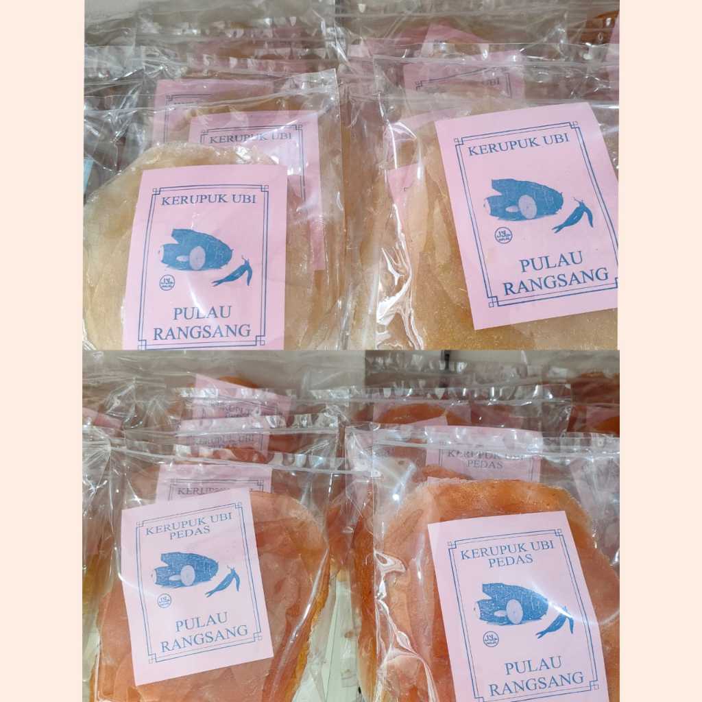 Opak Ubi Mentah Opak Singkong Kerupuk Ubi