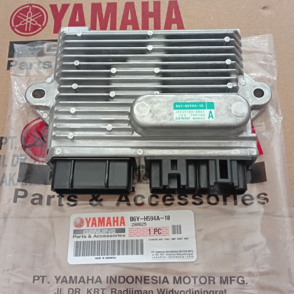 ECU SGCU STARTER GEN C-UNIT ASSY ALL NMAX NEW KEYLESS CONNECTED NON ABS TYPE A B6Y-H594A-10/B6Y-H594