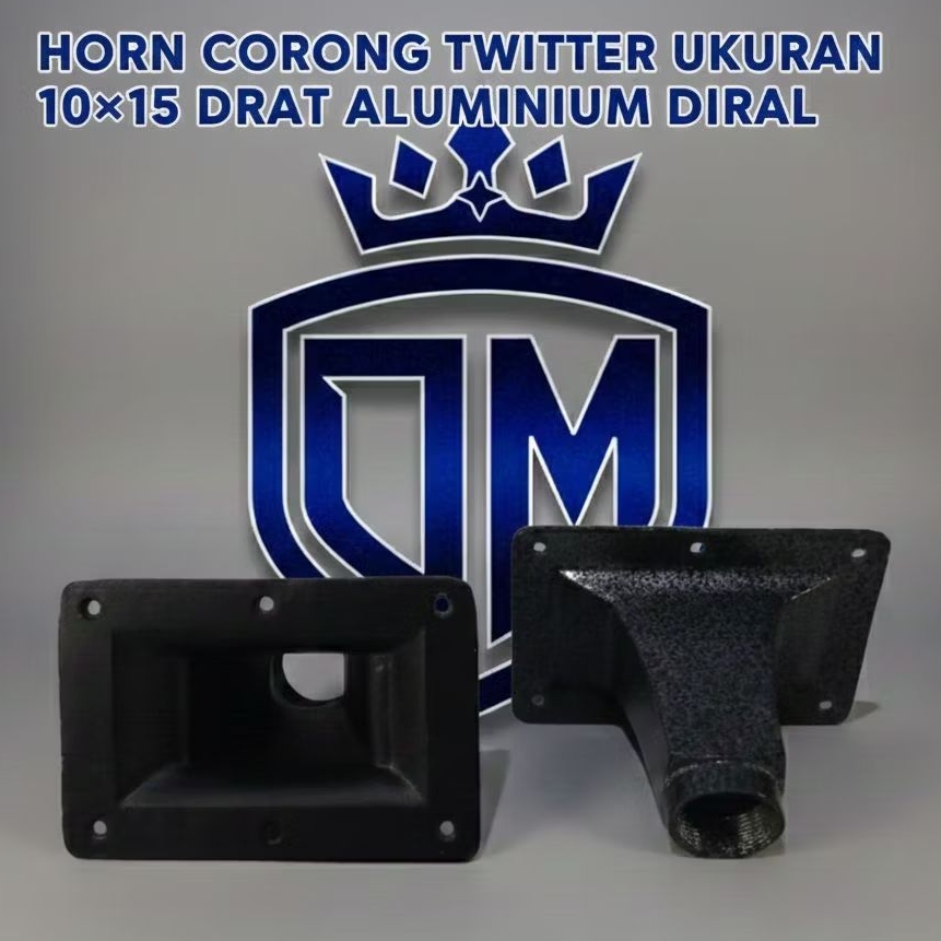 Horn Corong Twitter Ukuran 10×15 Drat Aluminium Diral