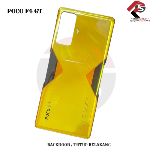 Backdoor / Tutup Belakang Xiaomi Poco F4 GT Kualitas Original