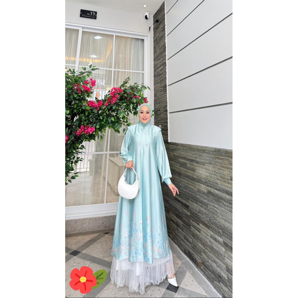Qiana Dress Tulle Premium
