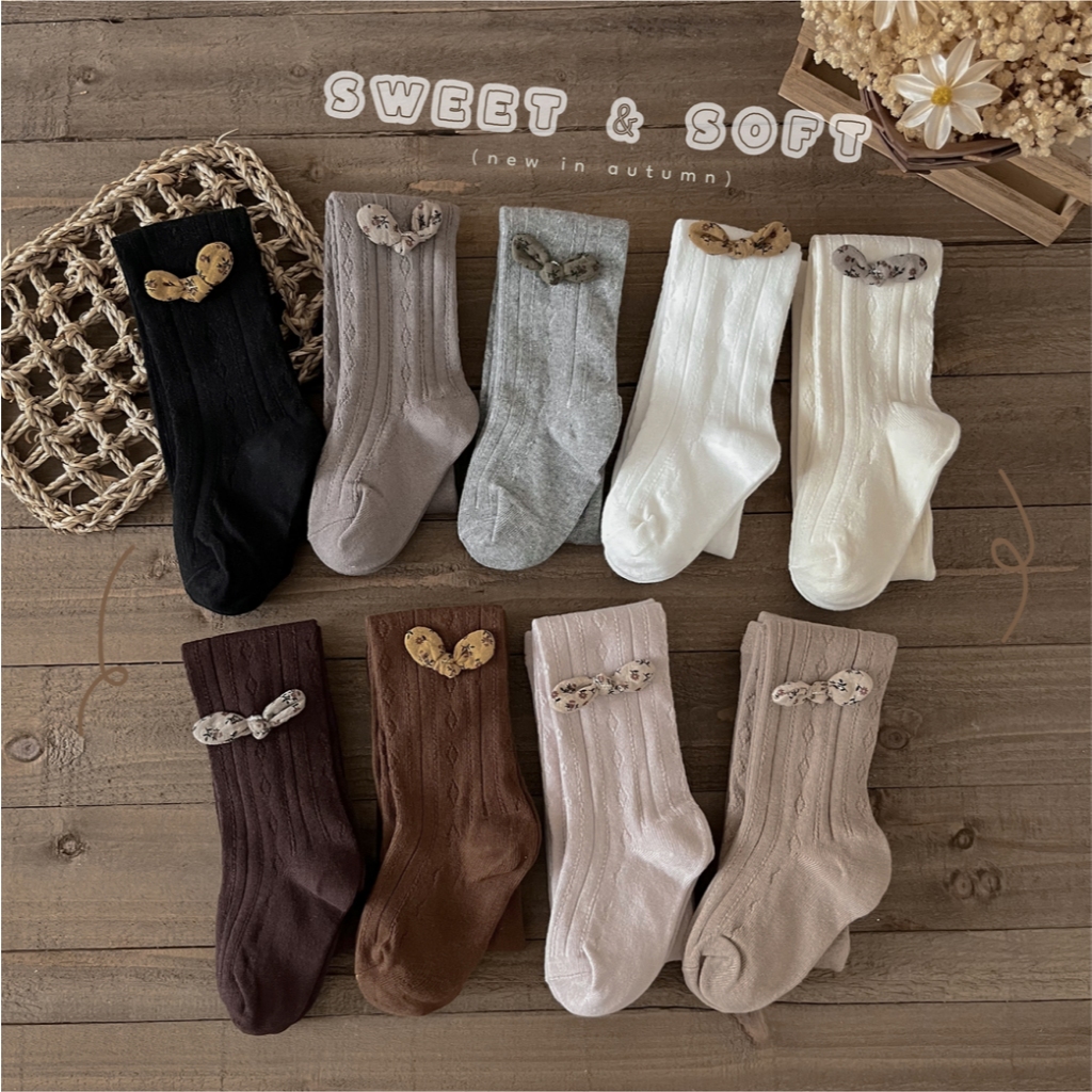 LAMIER-LG-226 Legging Rajut Polos Tutup Kaki Impor Korea - Stoking Stocking Leging Anak Bayi Rajut K