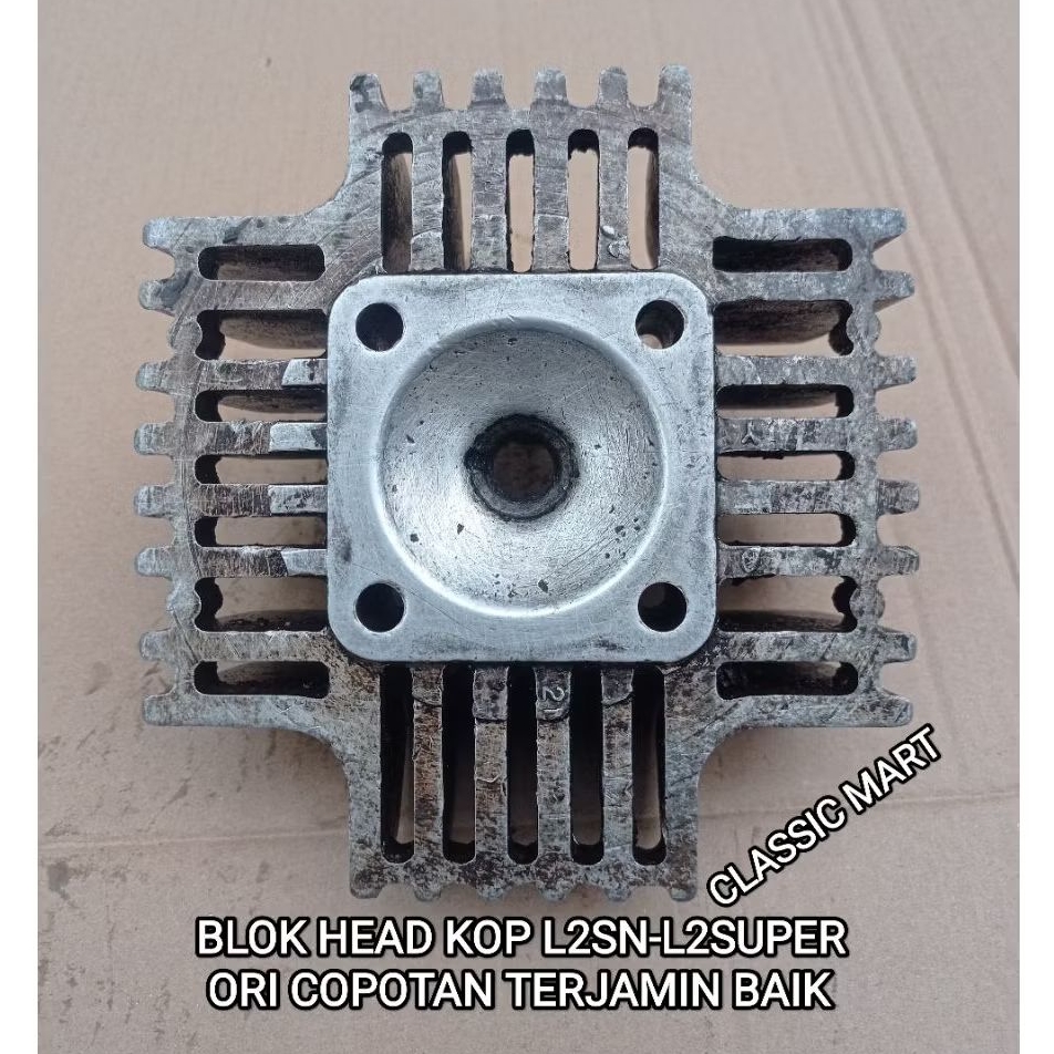 BLOK HEAD KOP YAMAHA L2SN L2SUPER L2 SUPER ORIGINAL