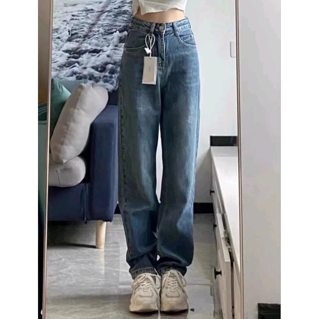 YOYO JEANS RETRO BIRU UK M