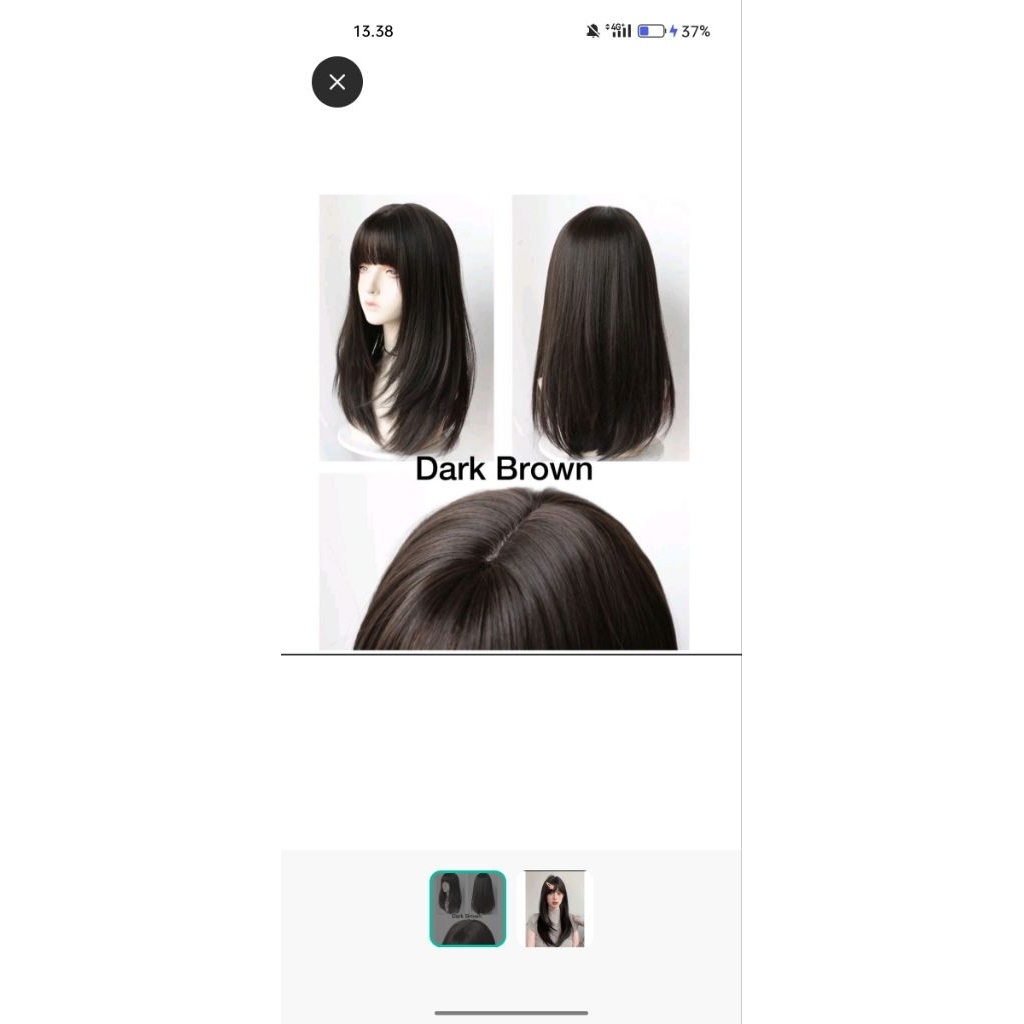 preloved wig aegyoshoppe