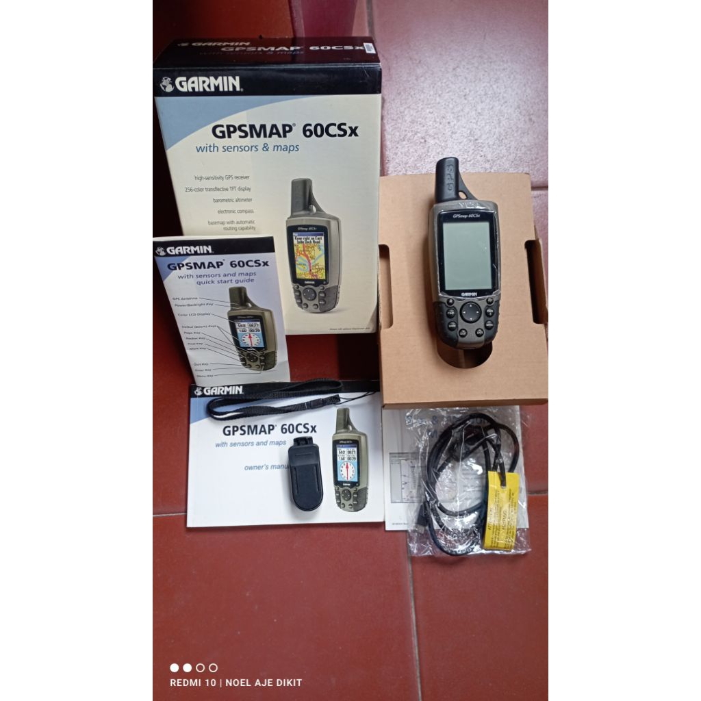Garmin gpsmap 60csx mulus