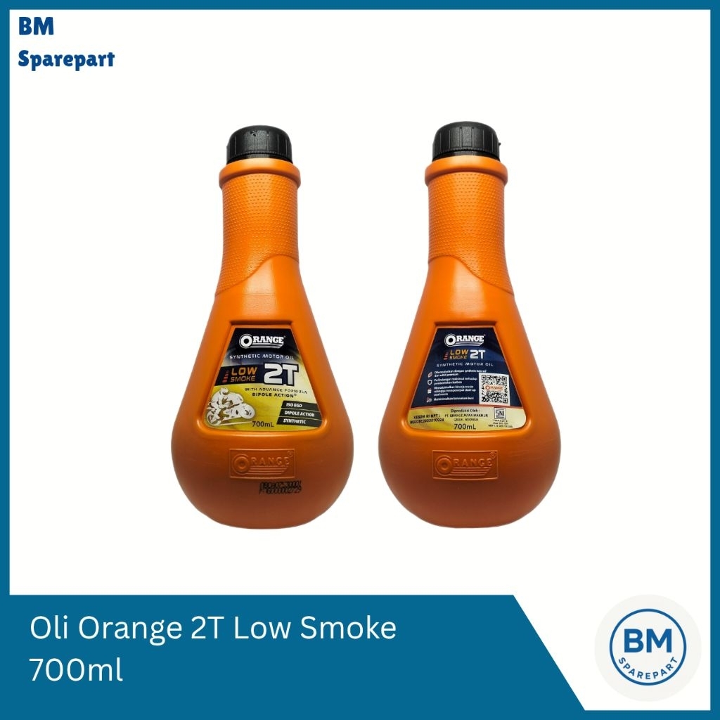 Oli samping Orange 2T Low Smoke 700ml