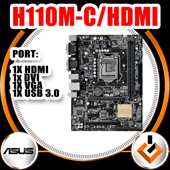 Mobo H110 DDR4 Motherboard Intel 1151 Onboard