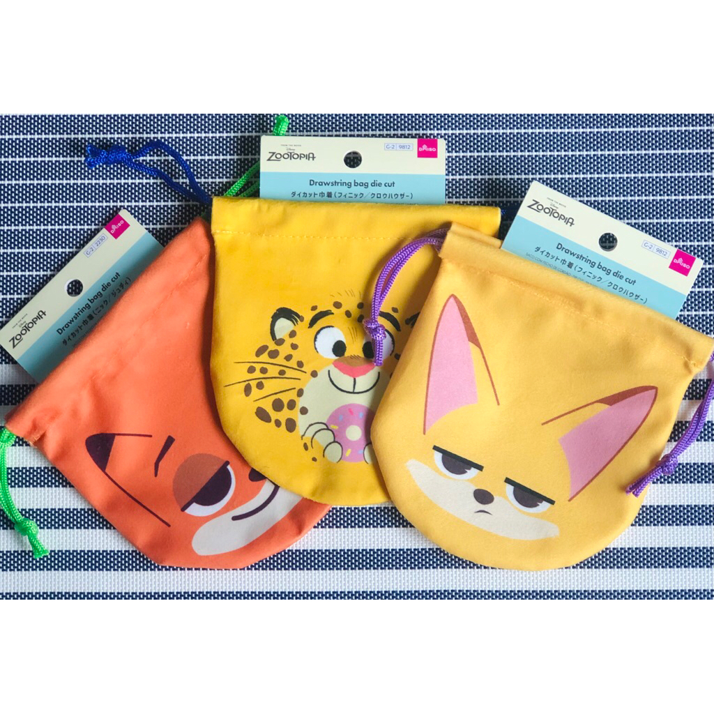 zootopia fluffy marvel dalmatians donald duck aristo cats disney edition die cut drawstring bag aris