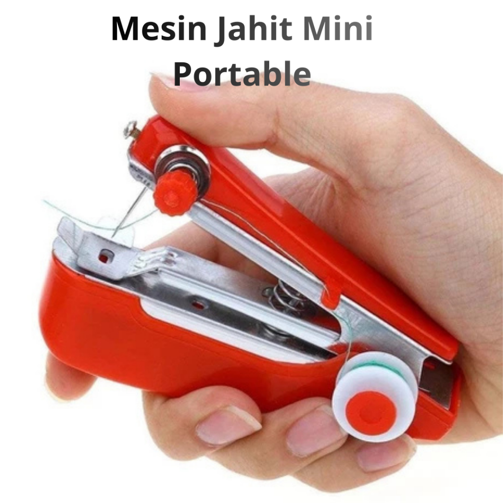 [READY] Mesin Jahit Mini Portable / Mesin Jahit Mini Manual