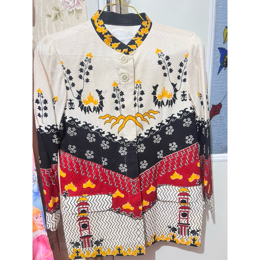 baju batik wanita lampung