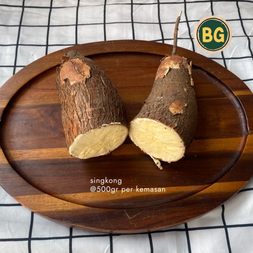 Singkong kuning segar, singkong kuning