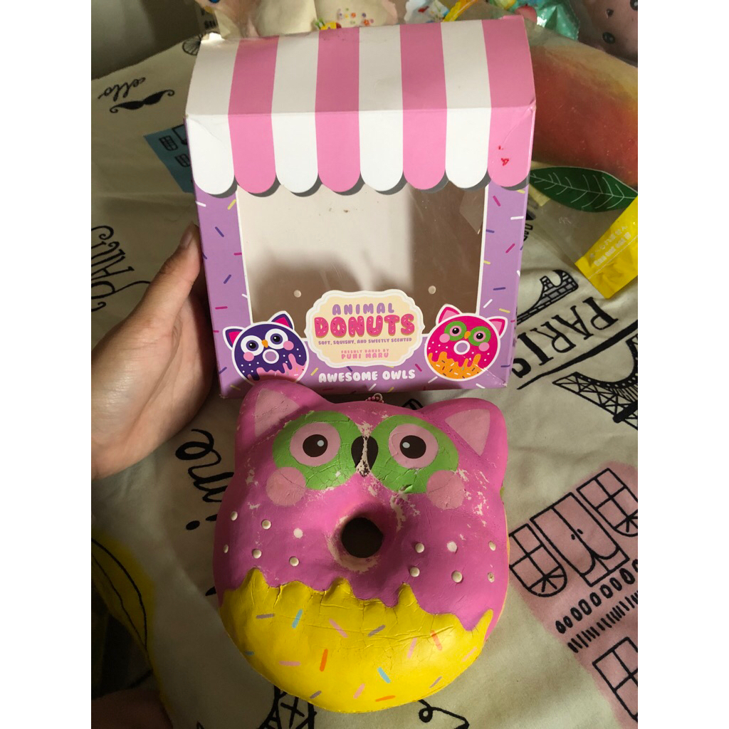 squishy punimaru animal donut