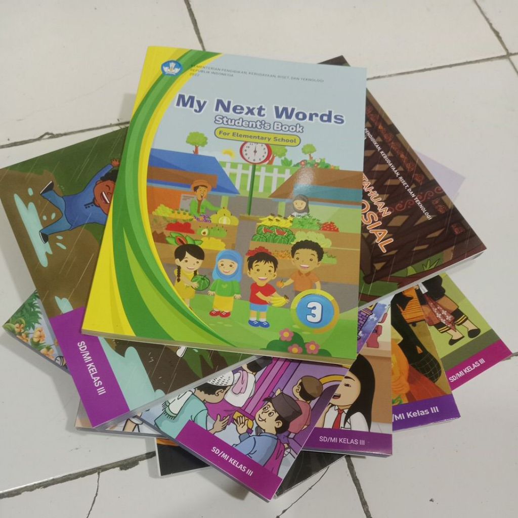 Paket lengkap Buku Pelajaran SD Kelas 3 Kurikulum Merdeka