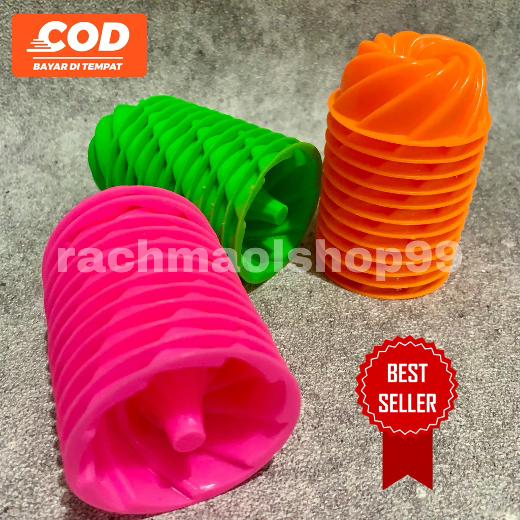 CETAKAN AGAR PUDING JELLY COKLAT AGER TWISTER PLASTIK MINI CUP 12 PCS MURAH KUE TALAM PUTU AYU