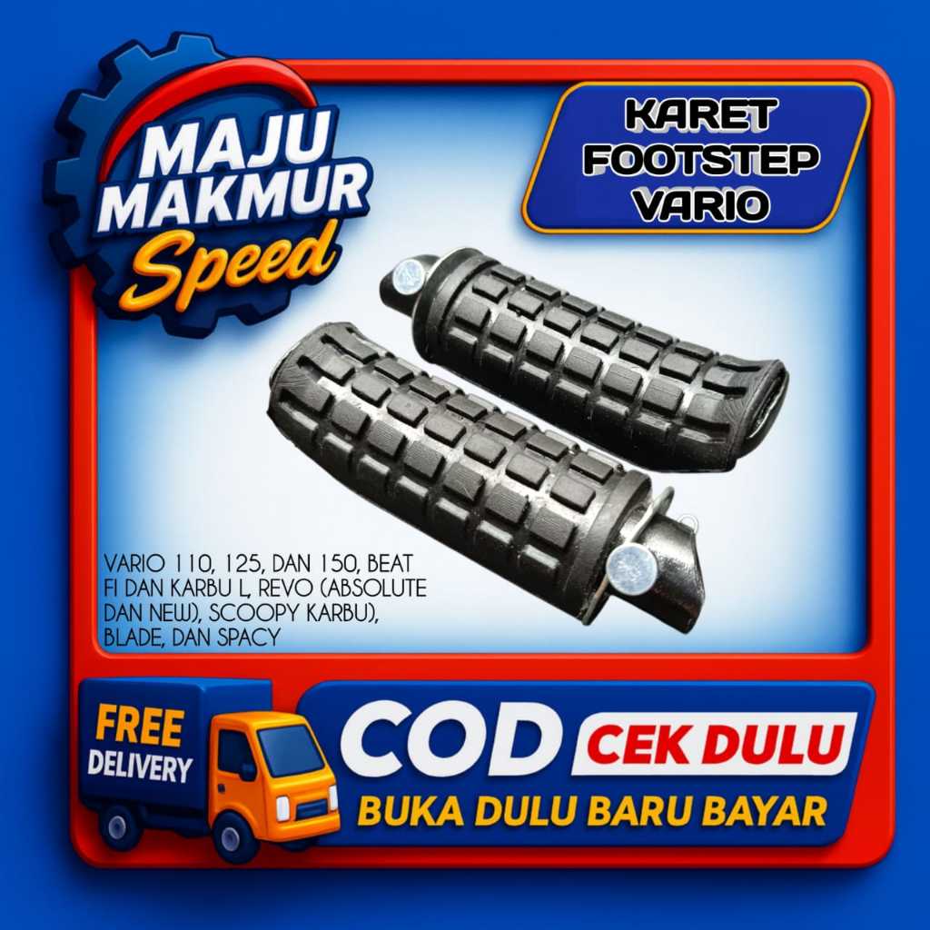 FOOTSTEP VARIO INJAKAN KAKI BELAKANG VARIO