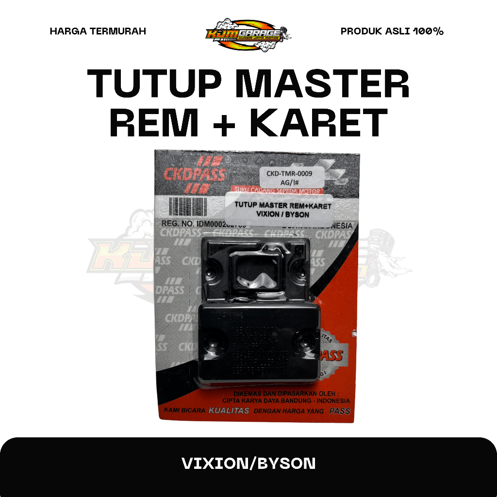 Tutup Master Rem/Tutup Minyak Rem Vixion/Byson CKDPASS