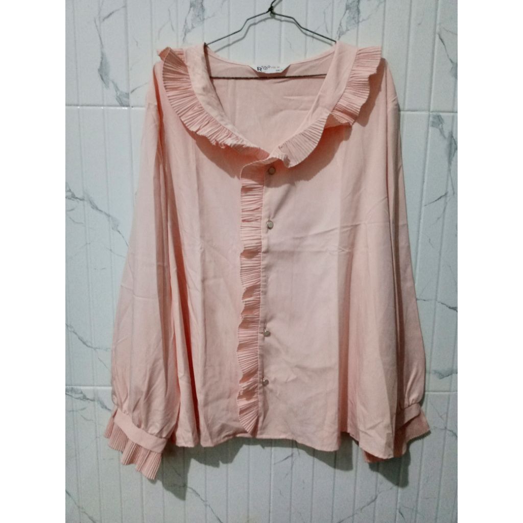 PL Kemeja Sailor Peach