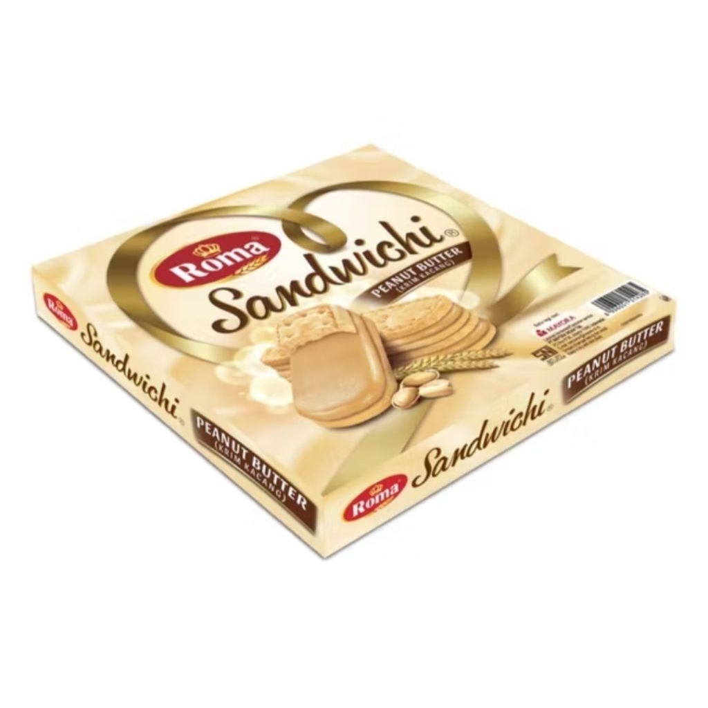 BISKUIT ROMA SANDWICHI PEANUT FESTIVE BOX
