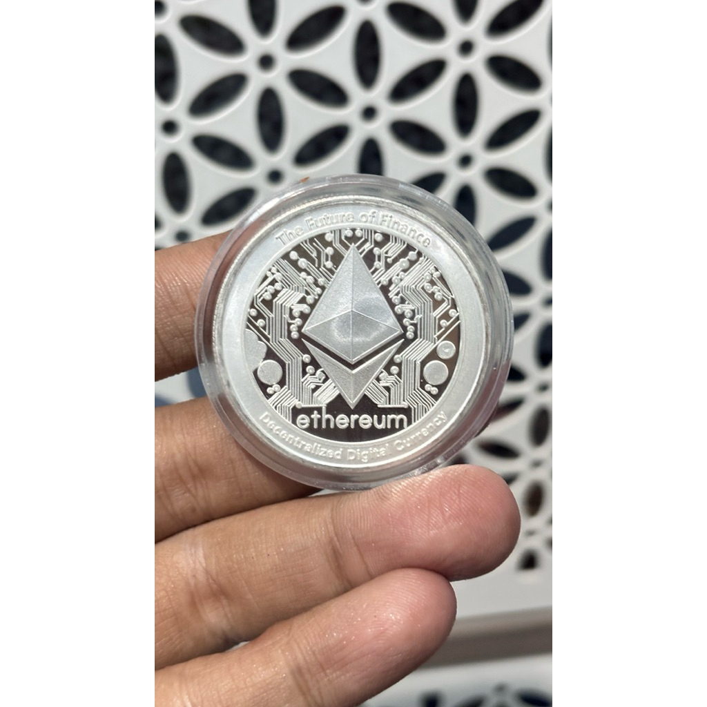 Ethereum NIUE koin perak 1 oz 999