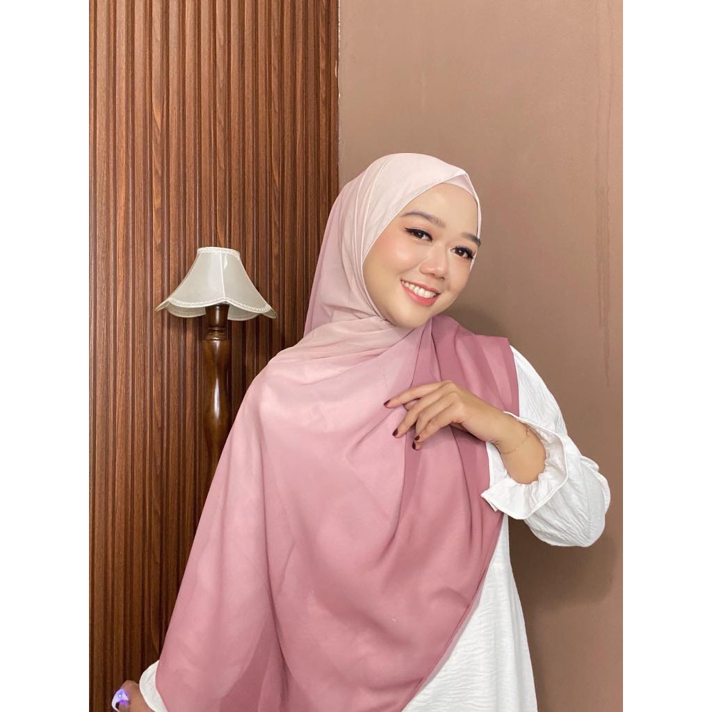 SF HIJAB - HIJAB PASHMINA GRADASI OMBRE