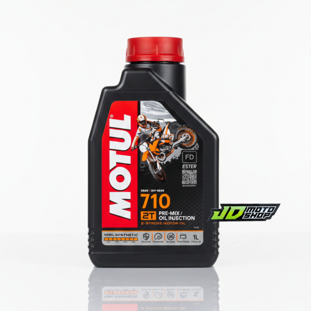 MOTUL 710 2T FULL SYNTHETIC ORIGINAL OLI SAMPING MOTUL 710 2T FULL SINTETIS 1L