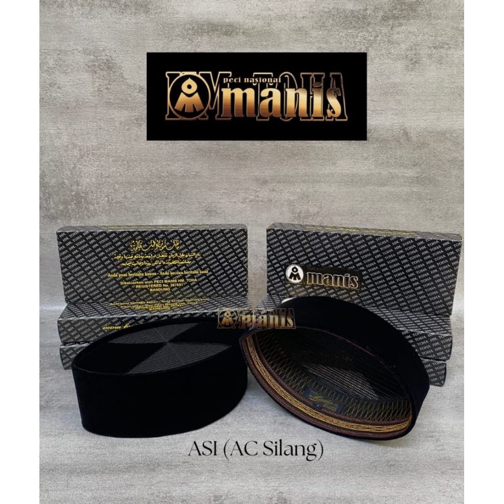 PECI MANIS AC SILANG AC FULL AC BULAN  PECI HITAM MERK MANIS HM TOHA BANDUNG