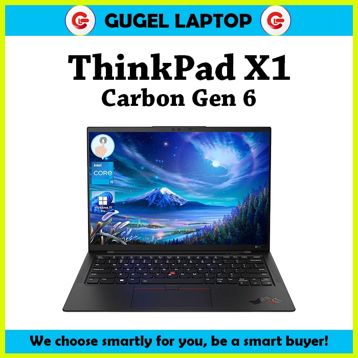 Thinkpad X1 Carbon 6th Gen i7 8th 16GB/512GB / X1 carbon gen 6 i7 gen 8 / X1 Carbon G6