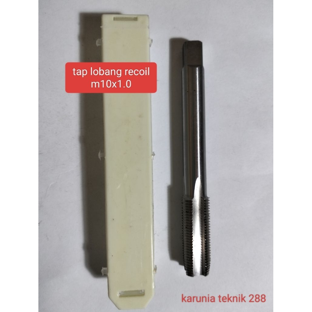 tap lobang rumah recoil baut oli matic m10x1.0