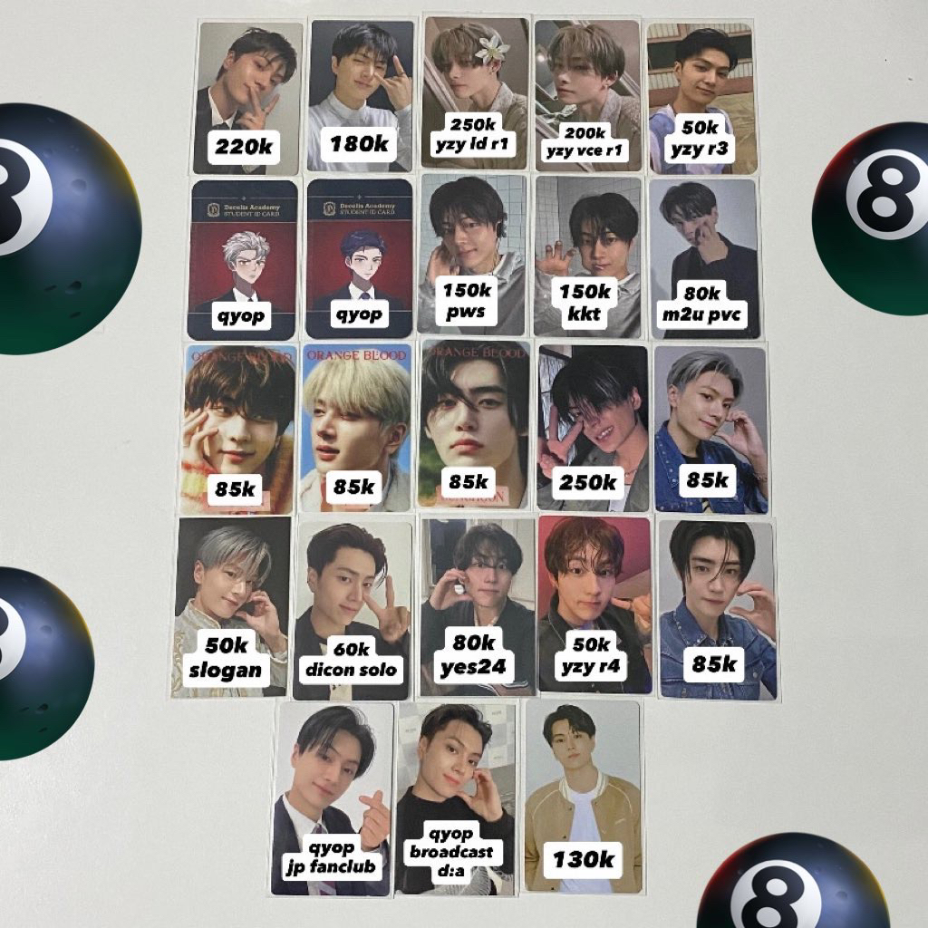 clearance sale enhypen photocard jungwon heeseung jay jake sunghoon sunoo ni-ki niki mkm mdo manifes