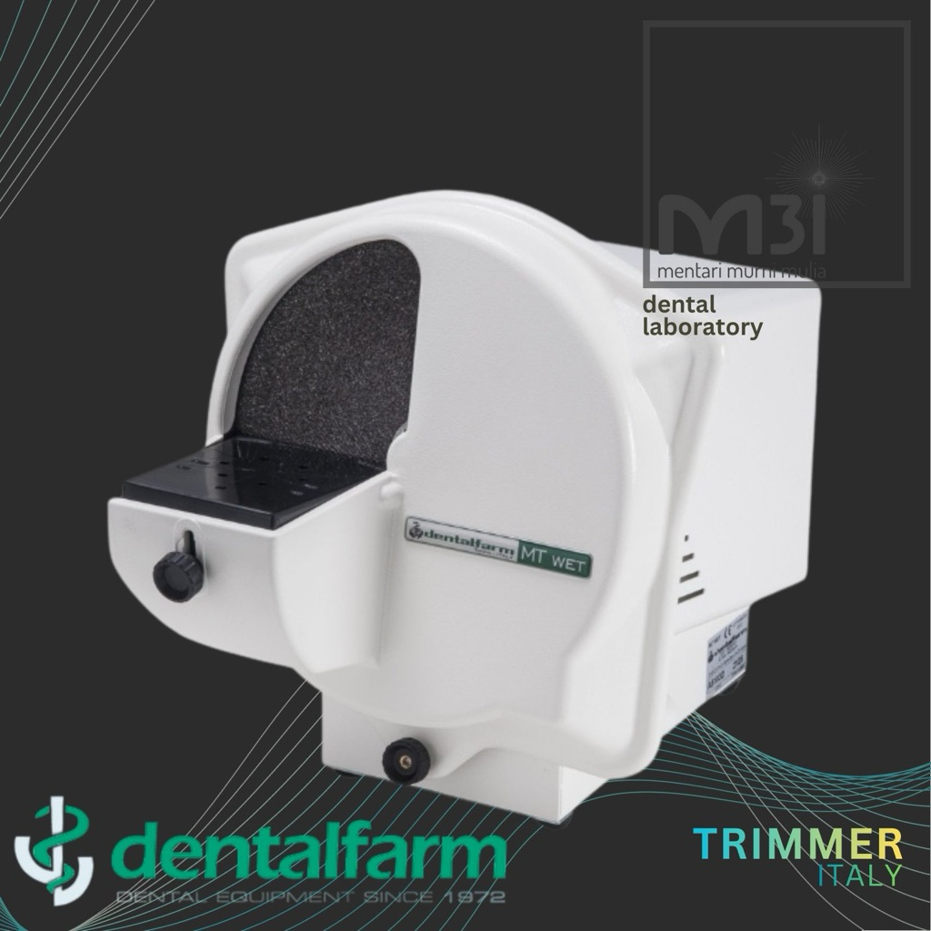 Model Trimmer Lab Dental: Dentalfarm - MT Wet (mesin trimmer lab dental buatan italia)