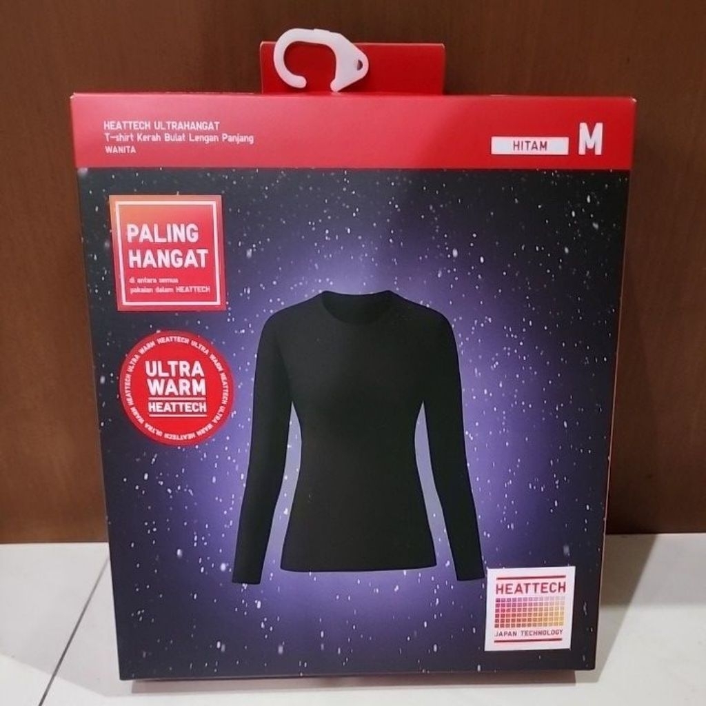 Uniqlo Atasan Heattech ULTRA WARM Wanita