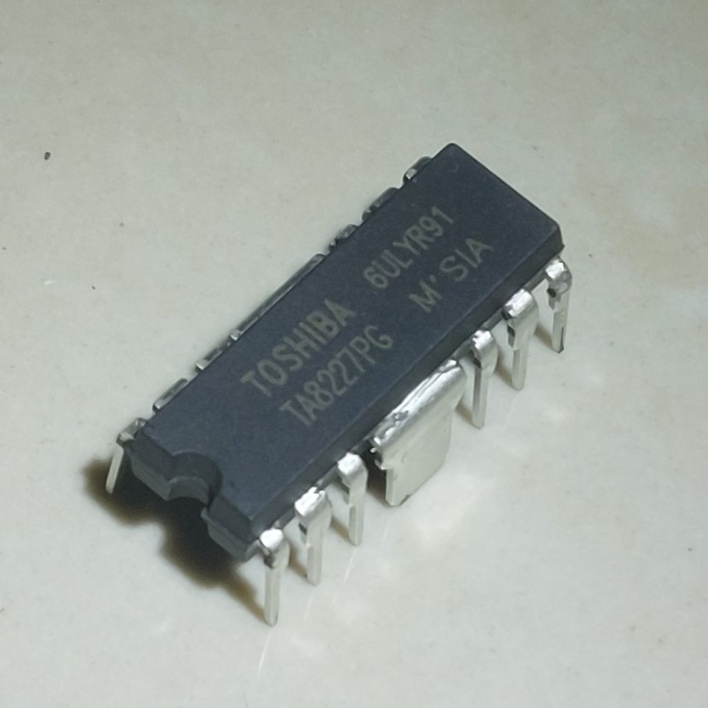 TA8227PG HDip-12 Tancap Toshba TA8227 TA 8227 8227PG IC Low Frequency Audio Amplifier Power Chip