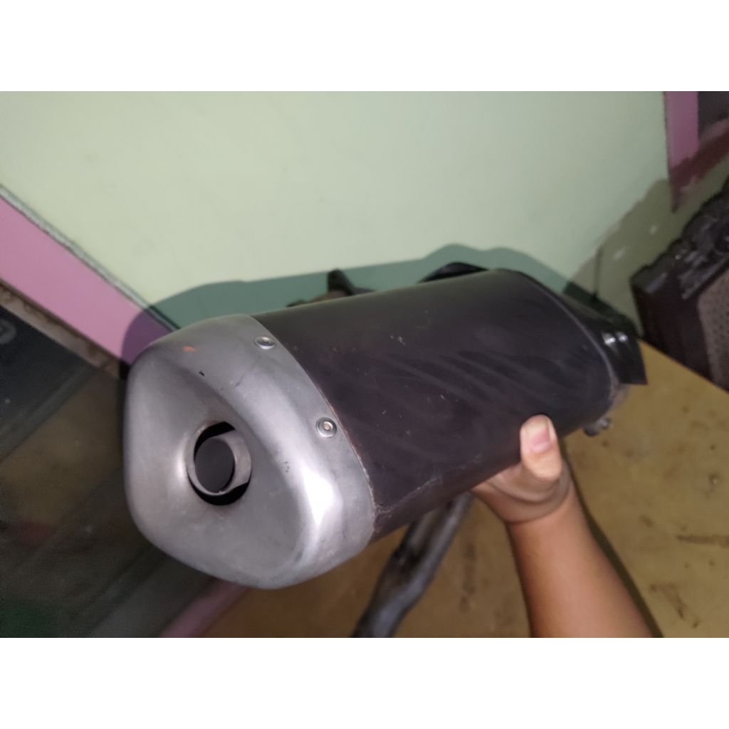 Knalpot Original STD Yamaha R25 MT25