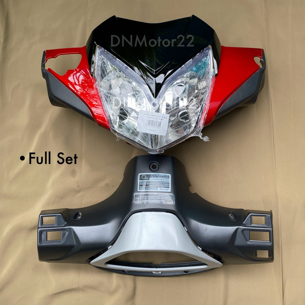 BATOK SUPRA X 125 NEW MERAH - Batok Totok Presisi Supra x 125 New 2007-2013