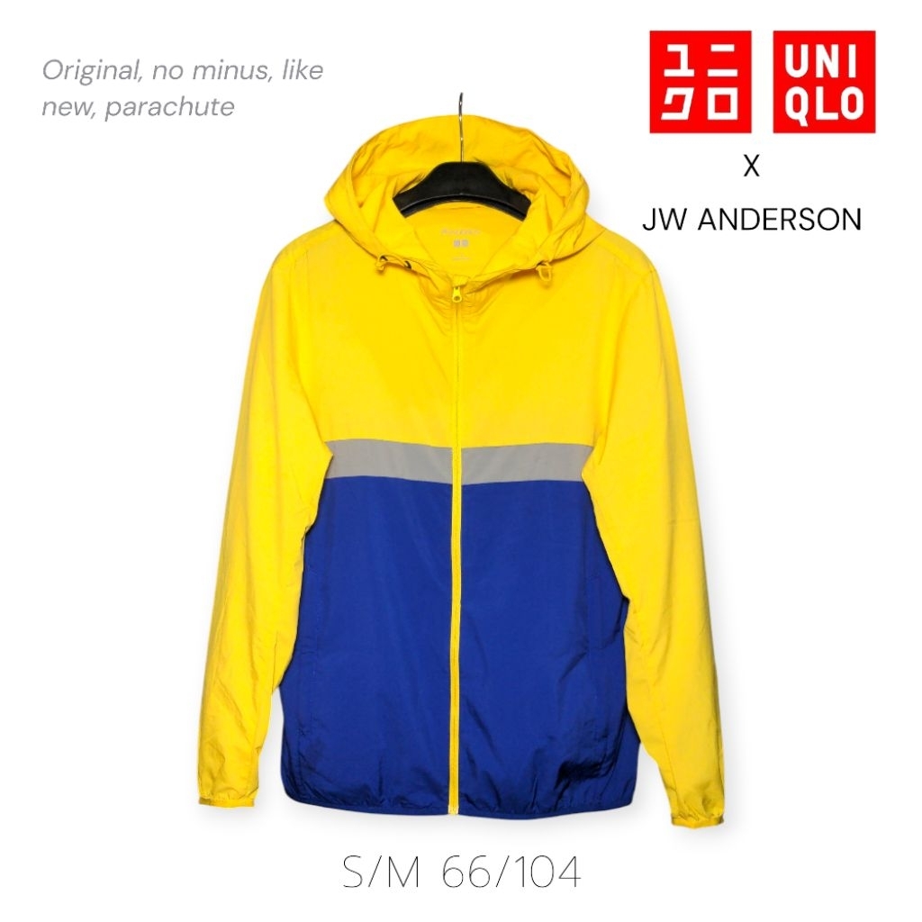 Hoodie UNIQLO x JW Anderson Original Sport Jacket for Daily Running Jogging Size M S