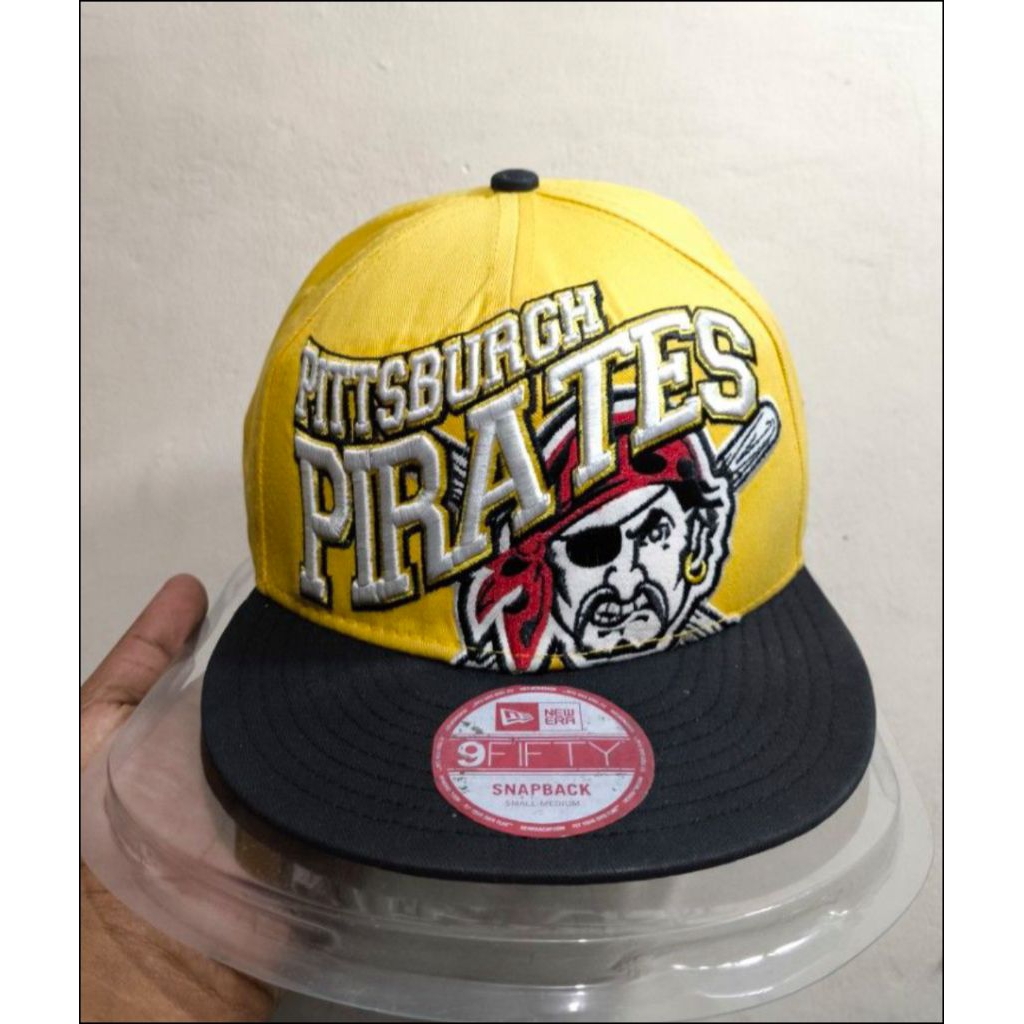 Topi Newera Pitsburgh Pirattes Vintage Rare Big Logo
