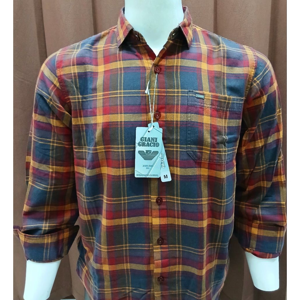 KEMEJA GIANI GRACIO LENGAN PANJANG REGULAR FITT ORIGINAL
