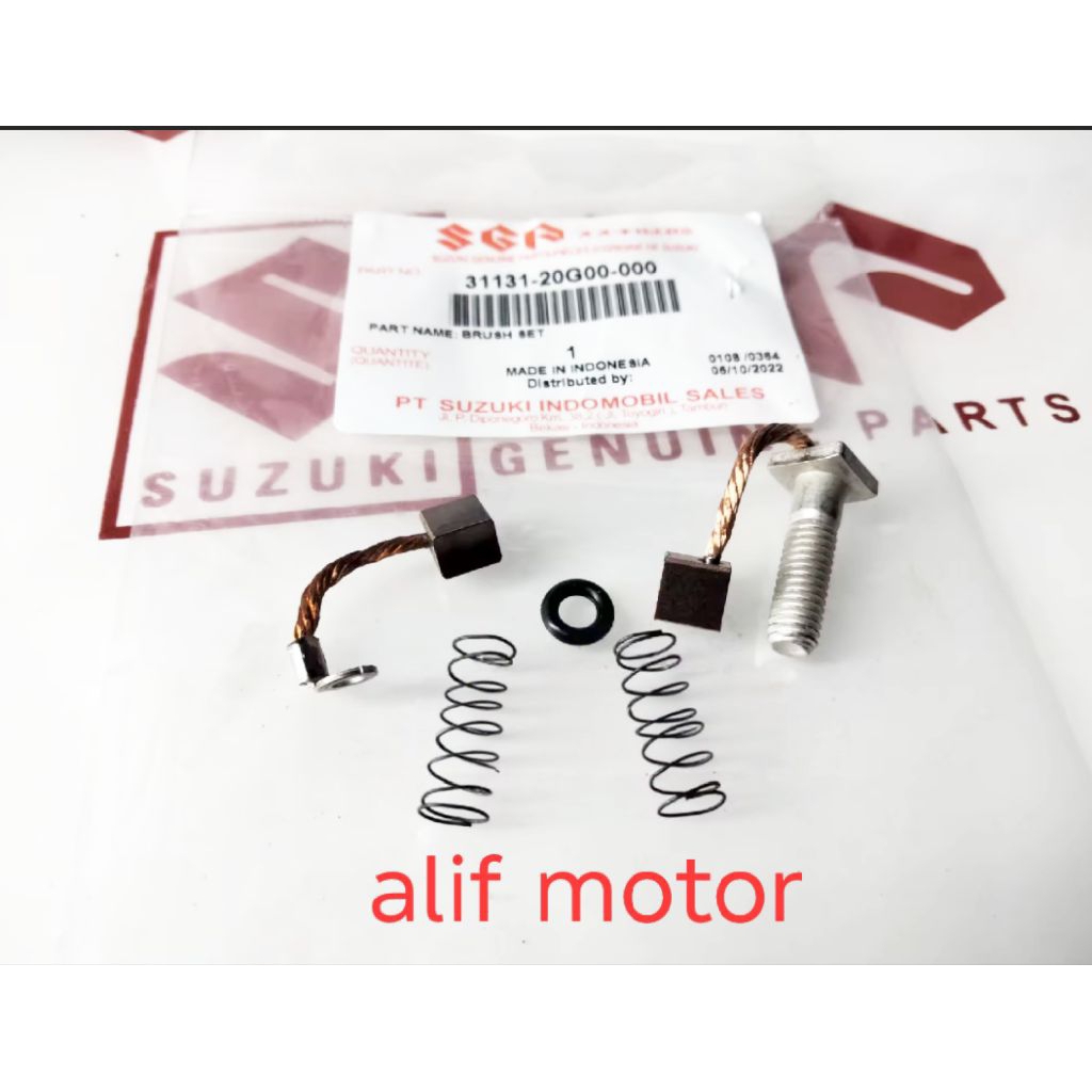CARBON BRUSH SUZUKI SHOGUN 125,SPIN,SKYWAVE ORI SGP