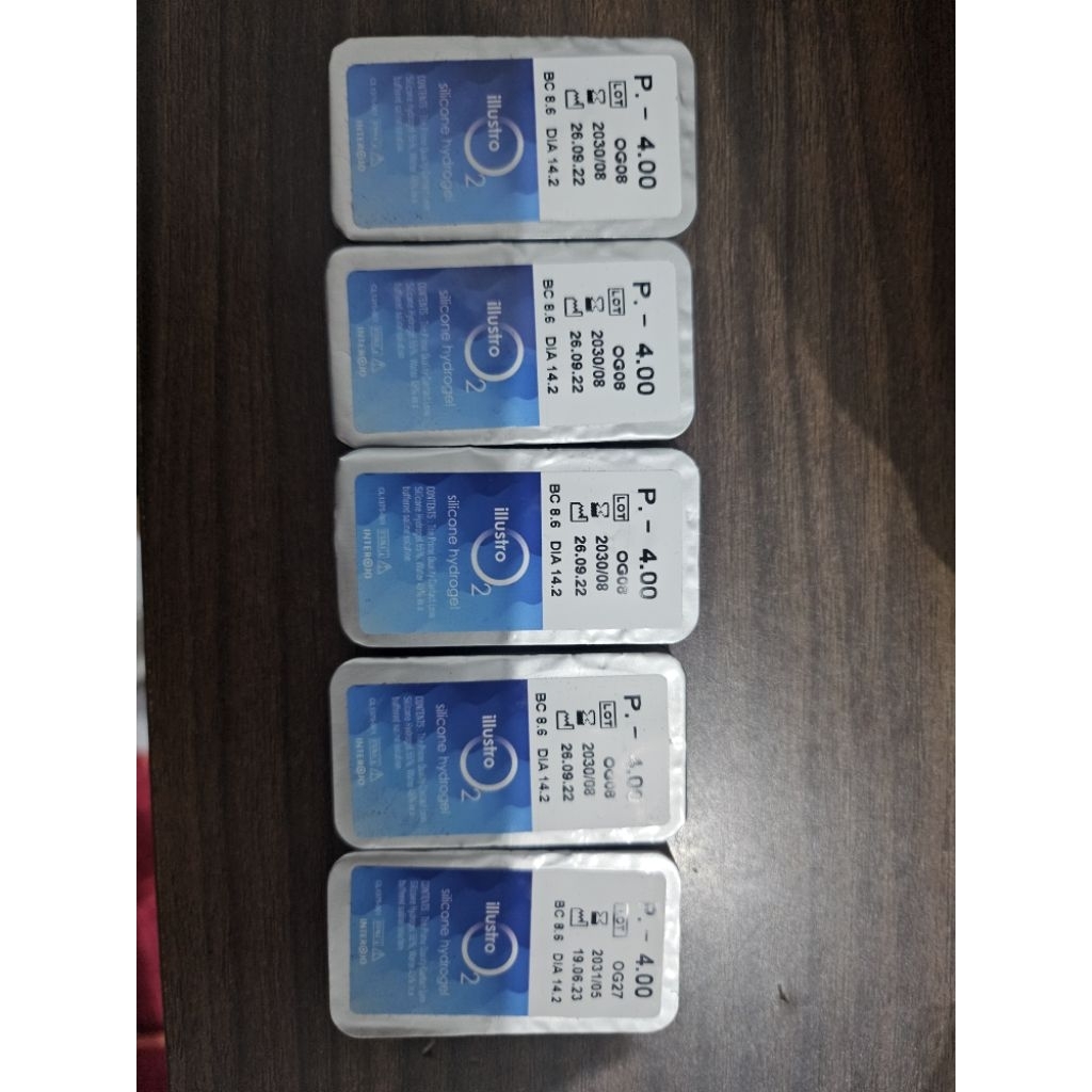 preloved softlens illustro O2 minus 4