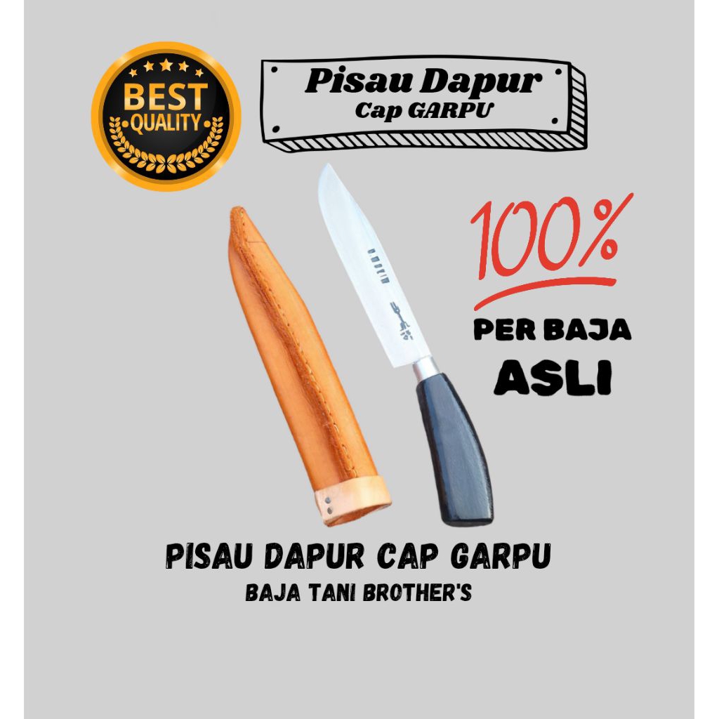 Pisau Dapur Cap Garpu