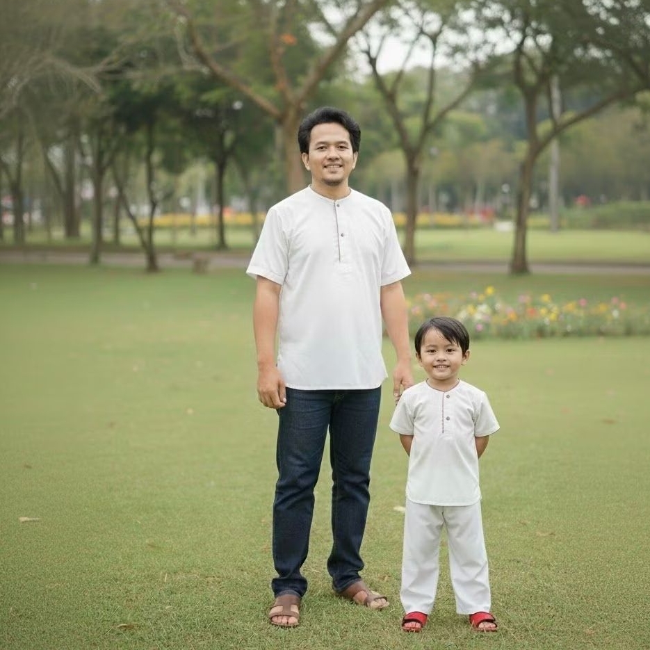 BAJU KOKO COUPLE AYAH DAN ANAK/SETELAN KOKO ANAK/ATASAN KOKO PRIA