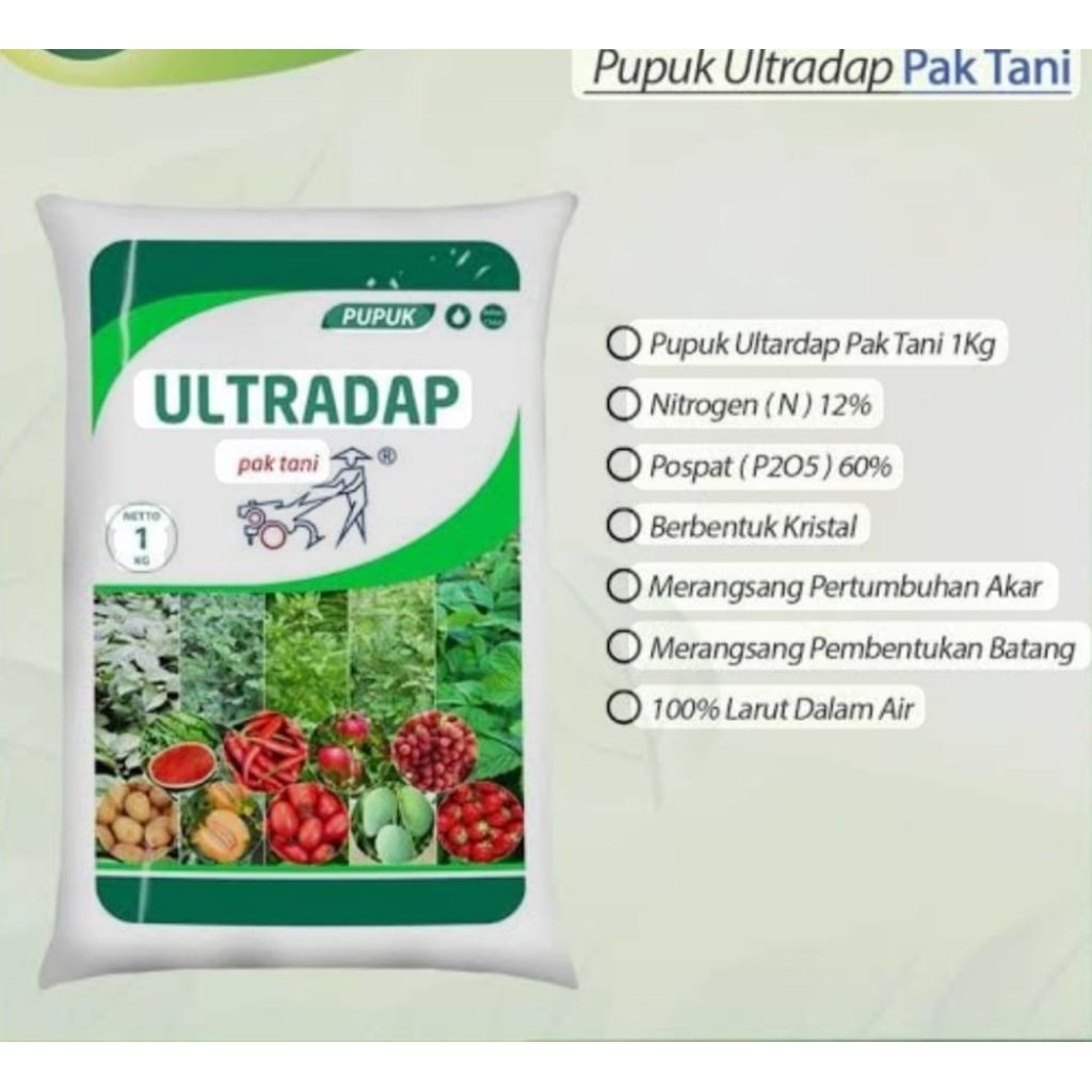 pupuk ultradap pak tani 1kg original
