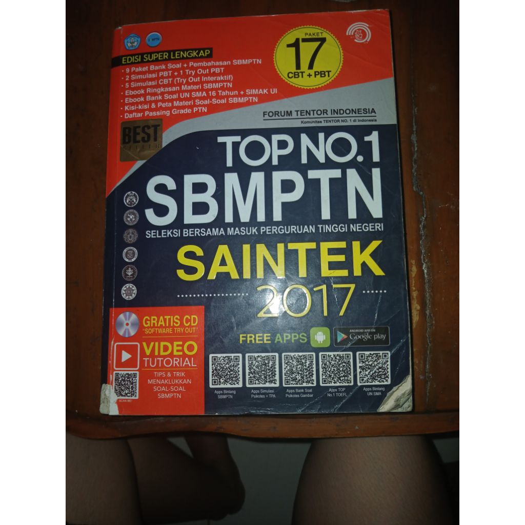 buku sbmptn saintek 2017