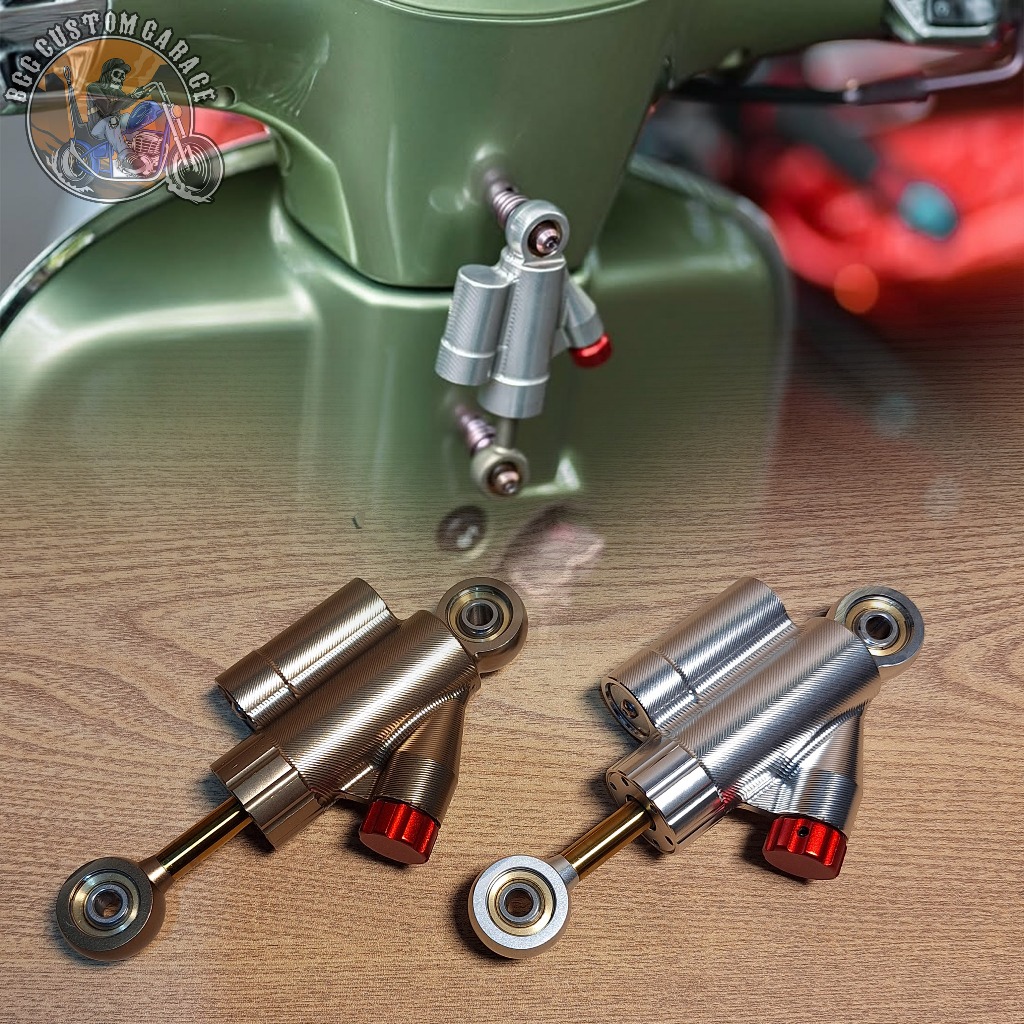 Stabilizer Steering Damper Showa Mini Jenglot Crf 250-450 Vespa Universal Untuk semua jenis motor Mo