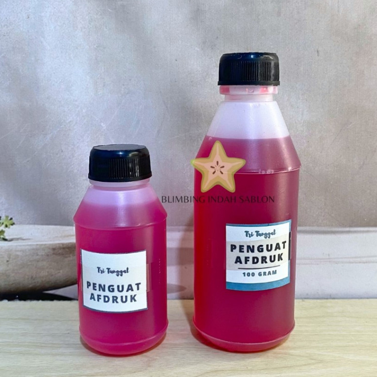 Penguat Afdruk Sablon 100gr Memperkuat Afdrukan Manual DIY Harter Hardener Sablon Cetak Kertas Plast