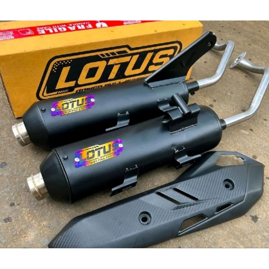 knalpot standar racing lotus allmetic