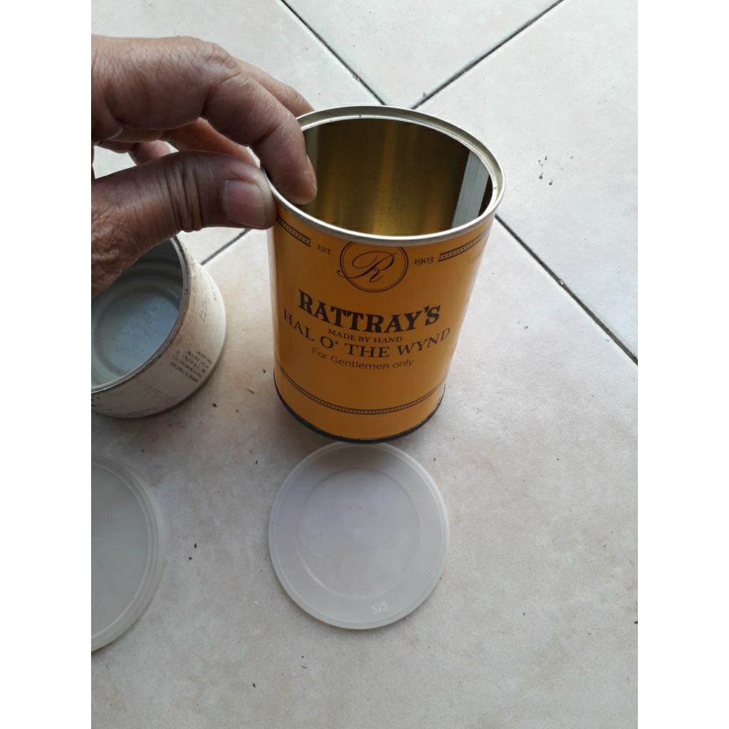 Kemasan Kaleng/Tin bekas bakau pipa cangklong import