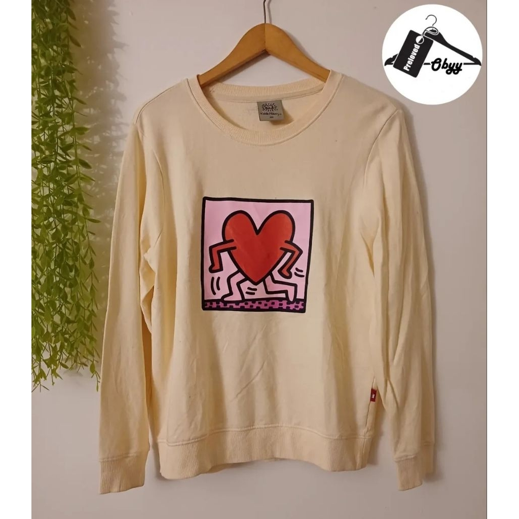 Crewneck Keith Haring ( Preloved )